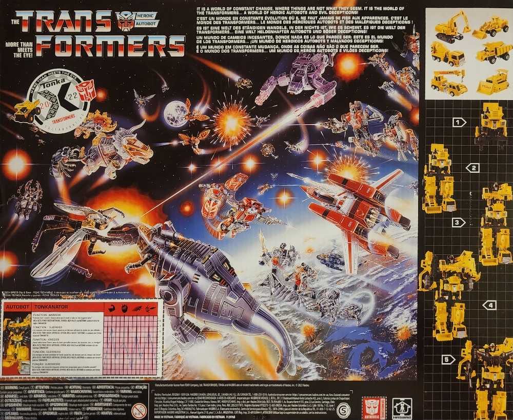 TRANSFORMERS: Tonkanator - Hasbro (Transformers Collaborative) action figure collectible [Barcode 5010994154370] - Main Image 2