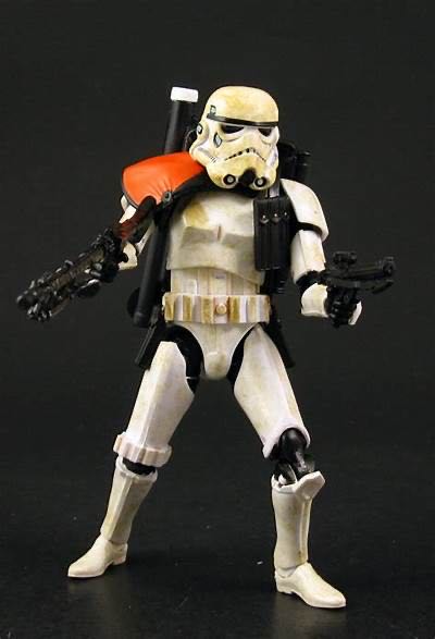 Sandtrooper - Hasbro (Orange Line) action figure collectible - Main Image 4