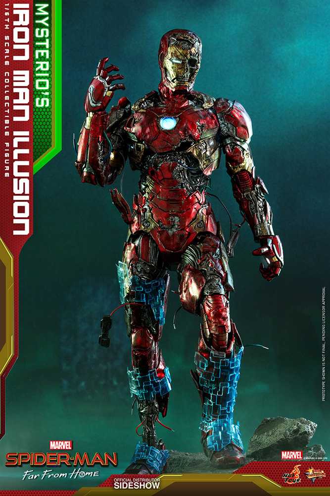 Iron Man Mysterio’s Illusion  MMS580 Hot Toys - Hot Toys (Spider Man: Far From Home) action figure collectible [Barcode 4895228605832] - Main Image 3