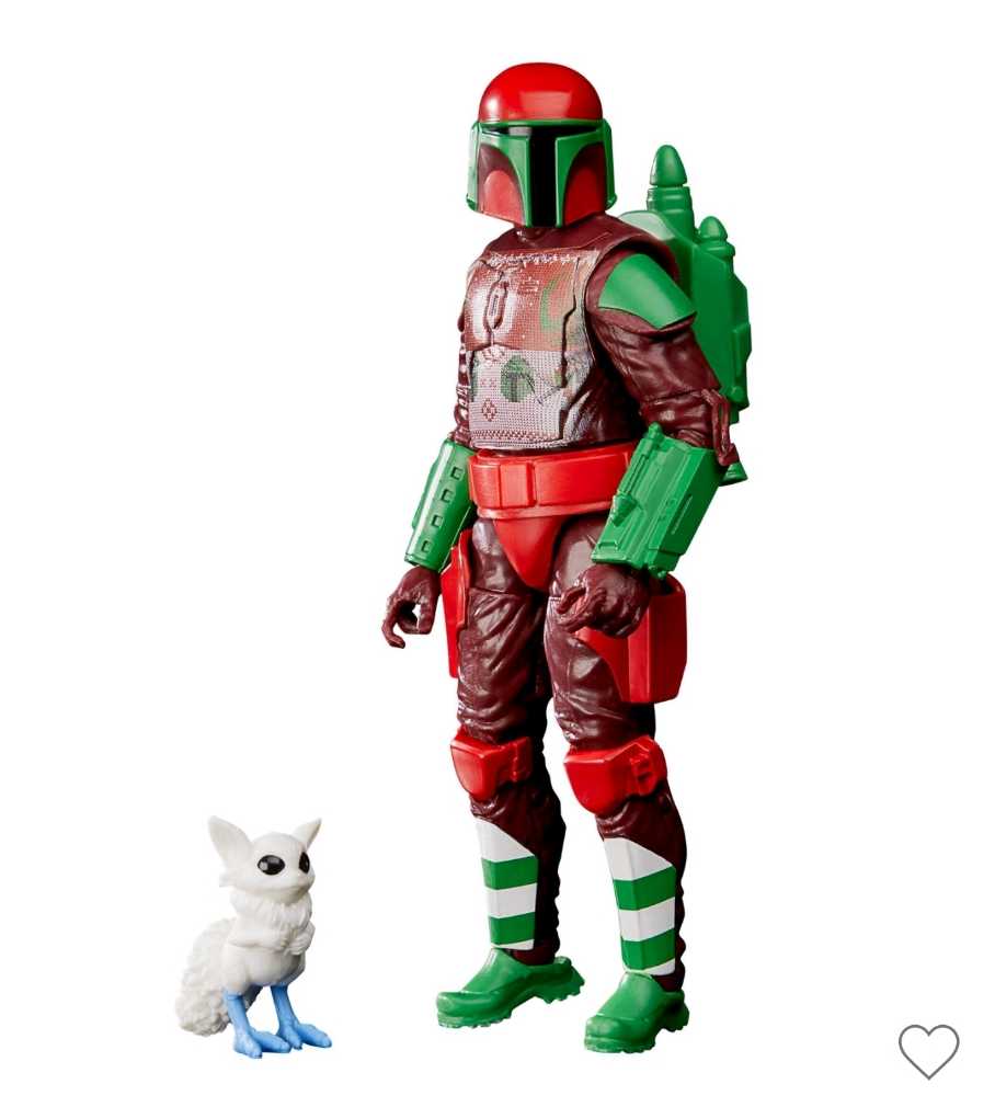 Mandalorian Warrior & Bogling (Holiday Edition) - Hasbro (Star Wars: Expanded Universe) action figure collectible [Barcode 5010993954100] - Main Image 4