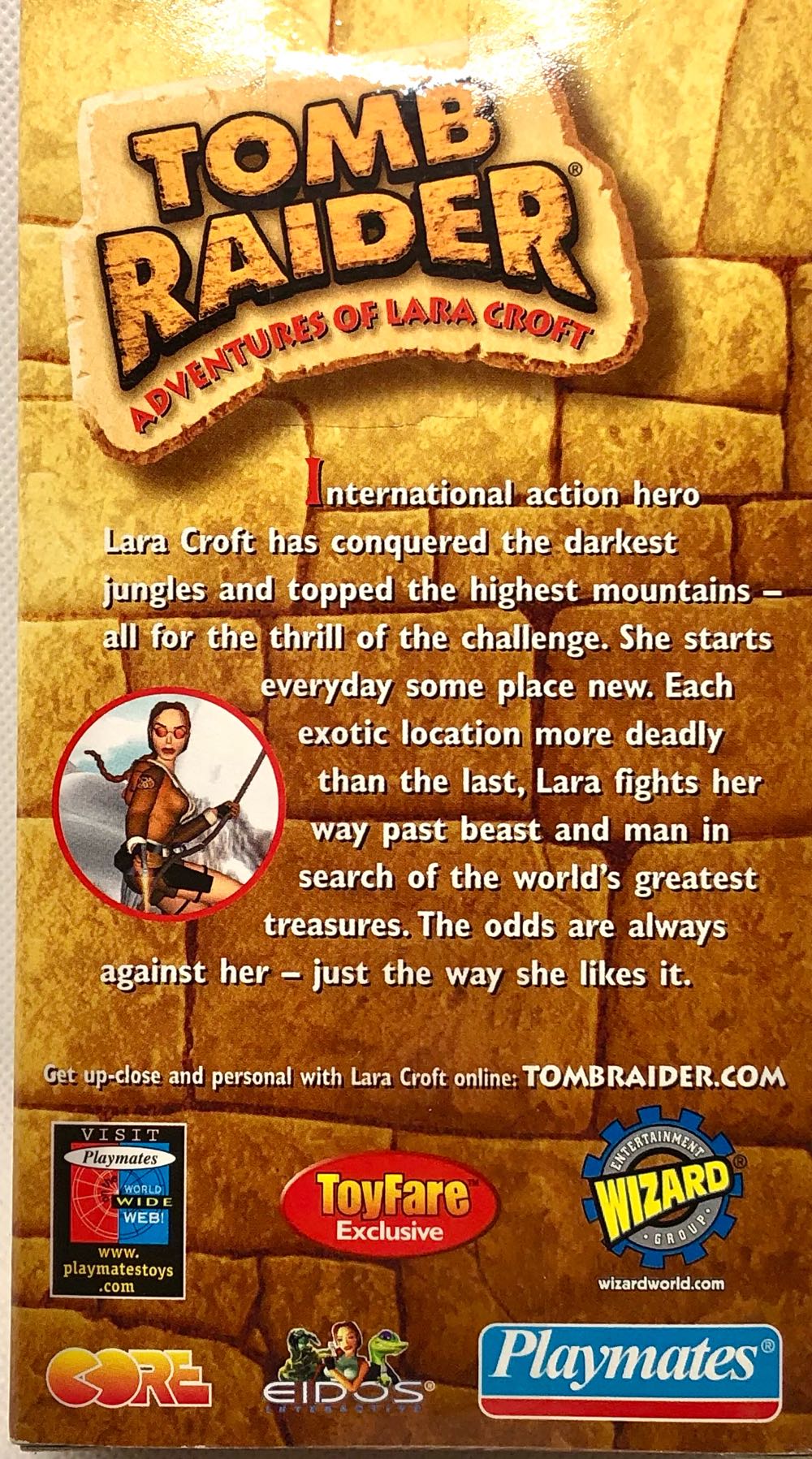 Lara Croft (Toyfare Exclusive) - Playmates (Tomb Raider) (Tomb Raider) action figure collectible - Main Image 2