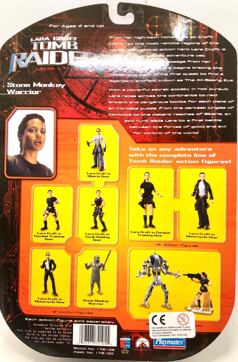 Stone Monkey Warrior - Playmates (Tomb Raider) (Tomb Raider) action figure collectible - Main Image 2