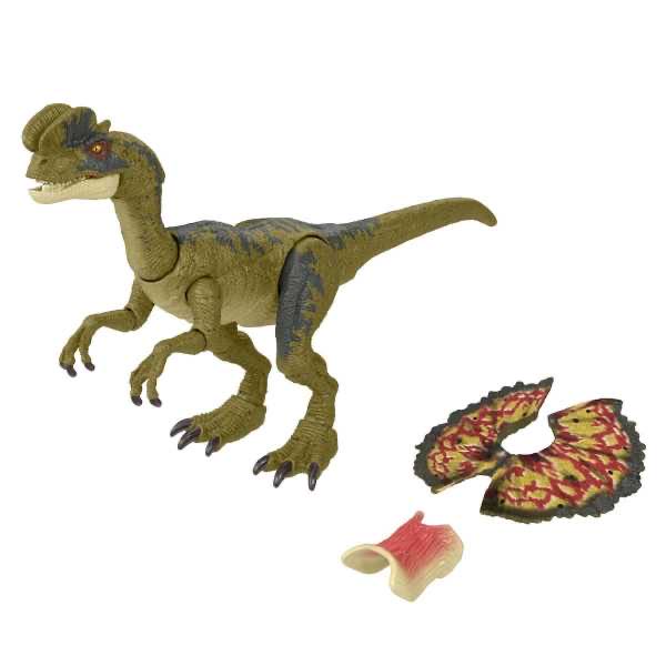 Dilophosaurus - Mattel (Jurassic Park) action figure collectible [Barcode 194735039968] - Main Image 3