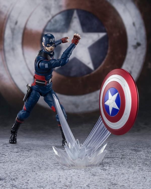 Captain America (John F. Walker) (the Falcon and the Winter Soldier) - Bandai/Tamashii Nations (FALCON and the WINTER SOLDIER, the) action figure collectible [Barcode 4573102608758] - Main Image 3