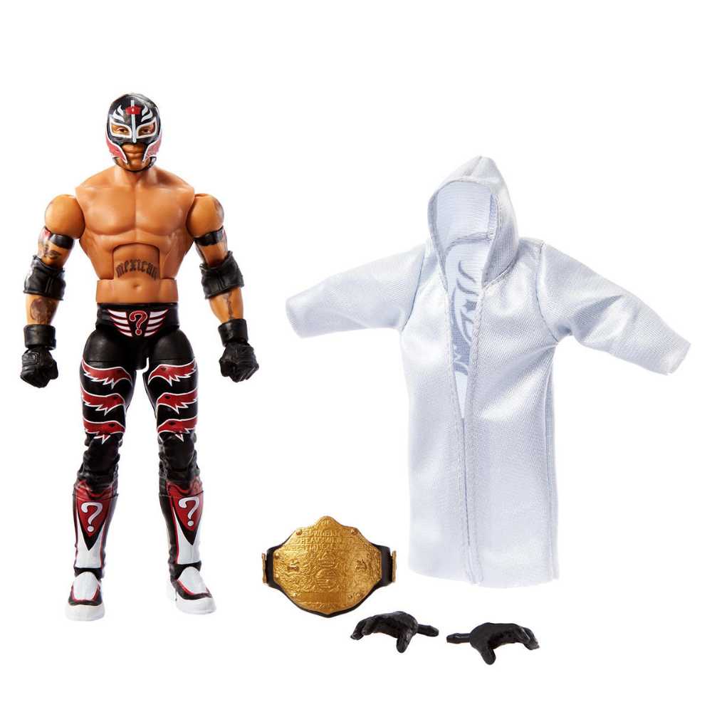 Rey Mysterio: WWE Legends (Series 16) - Mattel (WWE Elite Legends) action figure collectible [Barcode 194735027248] - Main Image 3