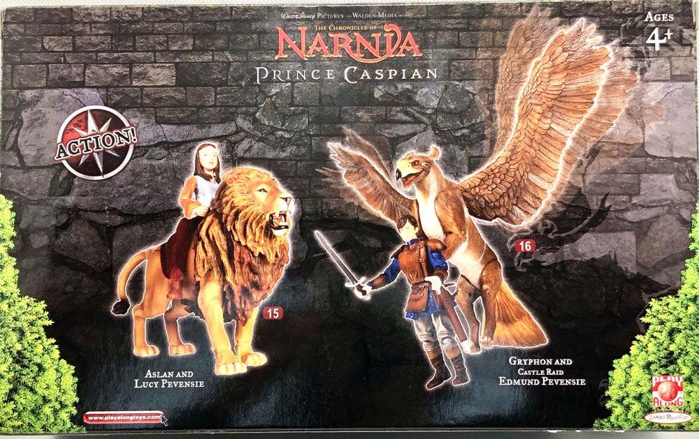 Aslan & Lucy Pevensie - Play Along Toys (Narnia) (Narnia Prince Caspian) action figure collectible - Main Image 2