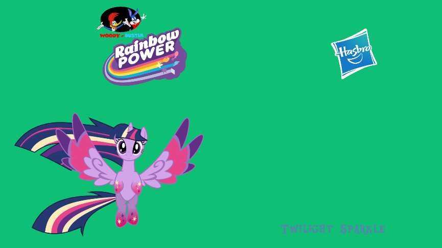 Woody & Buster Rainbow Power Twilight Sparkle  - Hasbro (Woody & Buster Figures) action figure collectible - Main Image 1