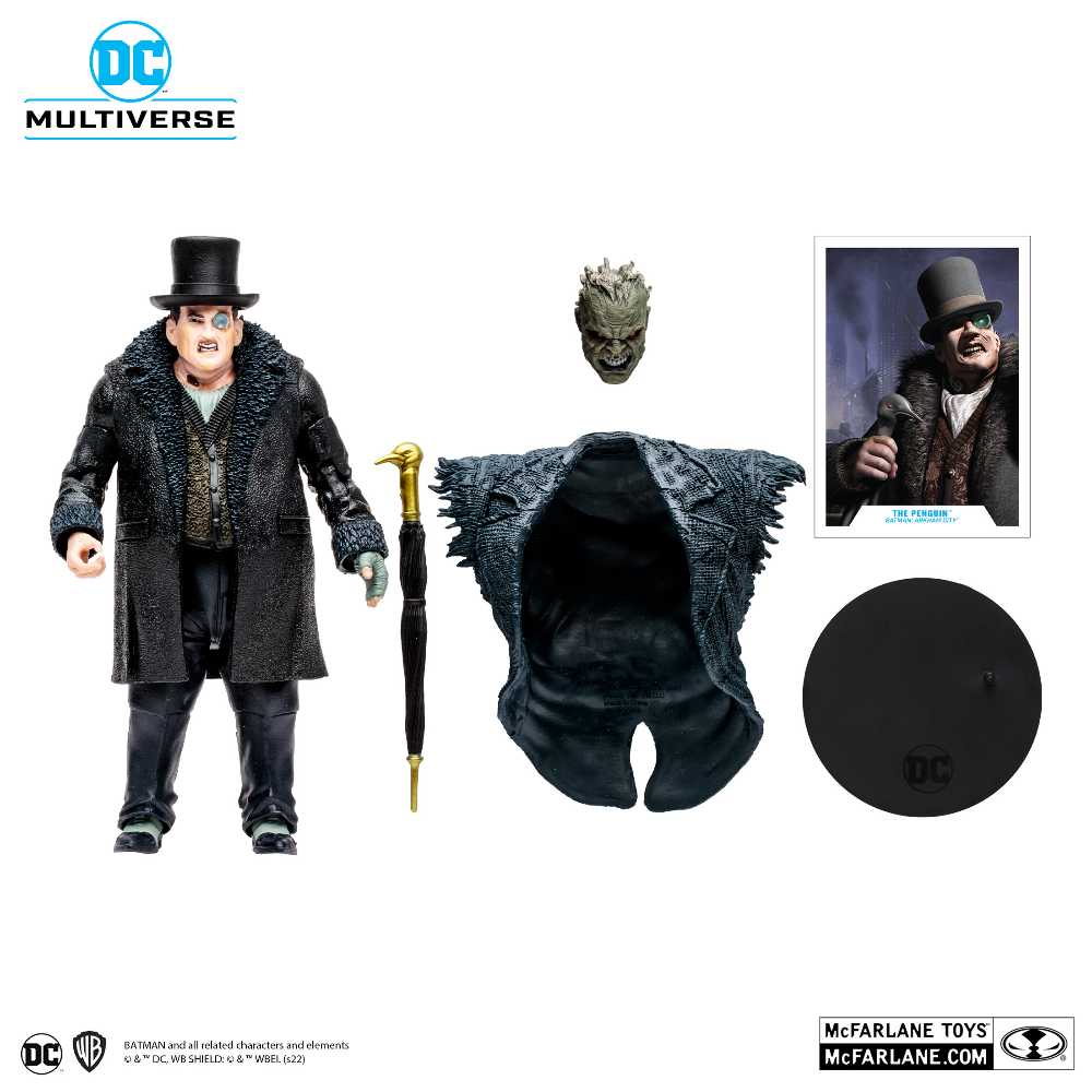 The Penguin - DC - VIDEO GAME UNIVERSE (Batman: Arkham City) action figure collectible [Barcode 787926154672] - Main Image 4