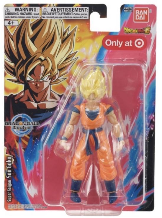 Goku (Super Saiyan) - Bandai America (Dragon Ball Evolve Series EX) action figure collectible [Barcode 045557874643] - Main Image 2