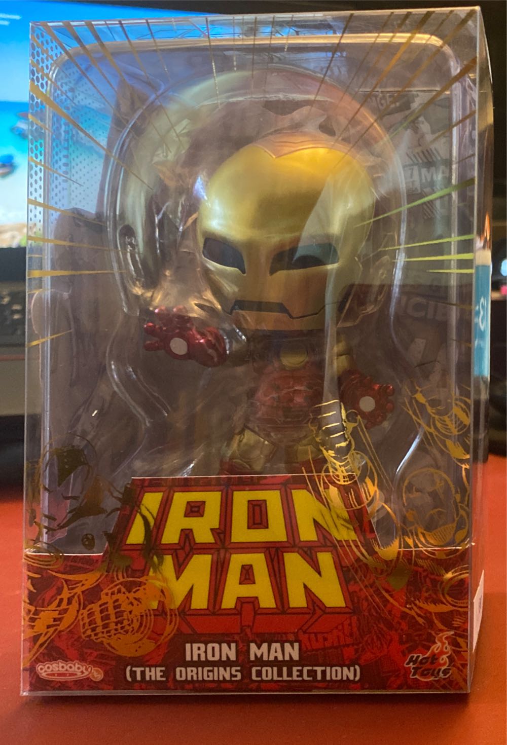 Hot Marvel Iron Man Origins - Hot Toys (Hot Toys Cosbaby) action figure collectible [Barcode 4895228607485] - Main Image 2