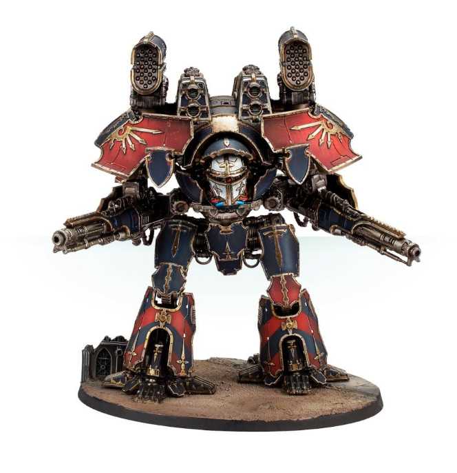Adeptus Titanicus: Warlord Battle Titan - Games Workshop (Warhammer 40,000) action figure collectible [Barcode 5011921103607] - Main Image 1