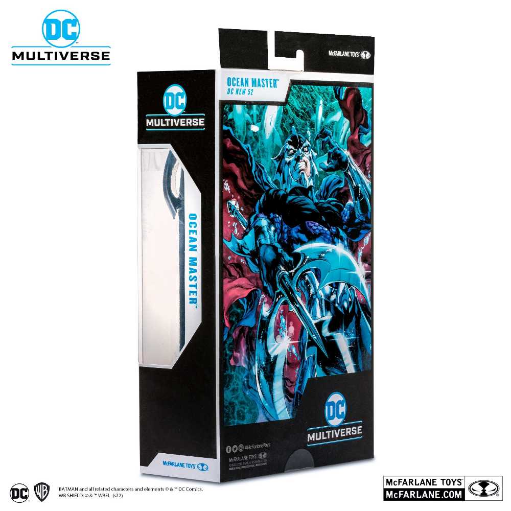 New 52 Ocean Master - DC - VILLAINS (Aquaman Villains) action figure collectible [Barcode 787926152777] - Main Image 2