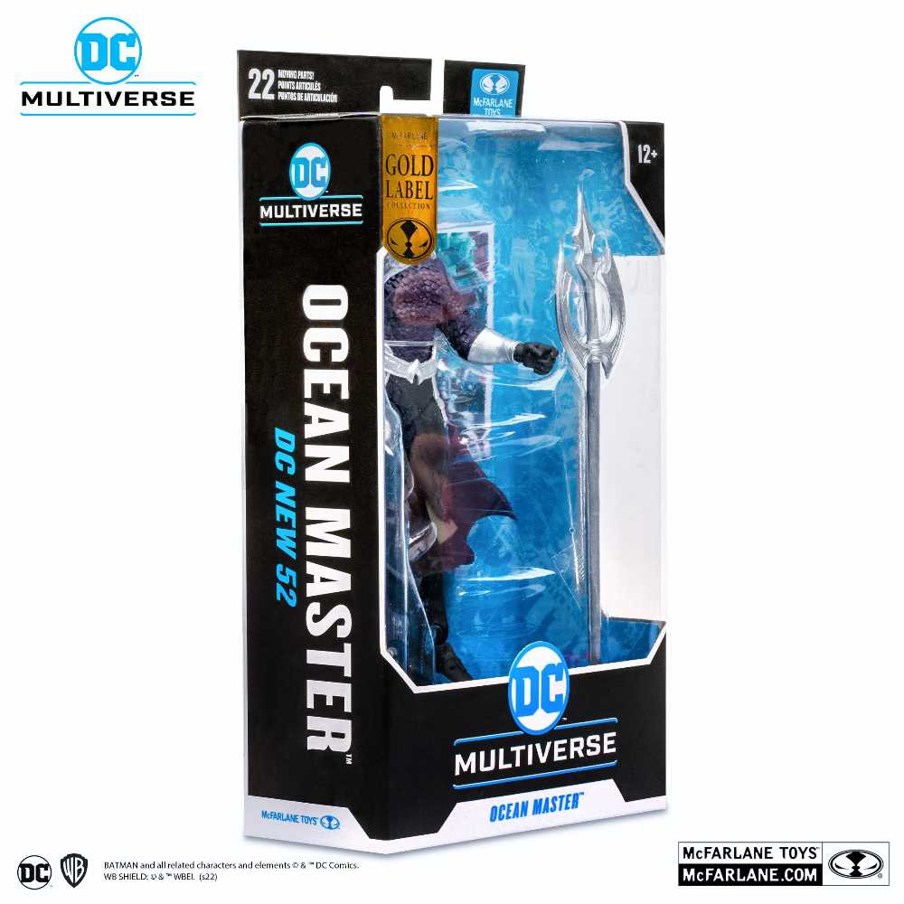 New 52 Ocean Master - DC - VILLAINS (Aquaman Villains) action figure collectible [Barcode 787926152777] - Main Image 3