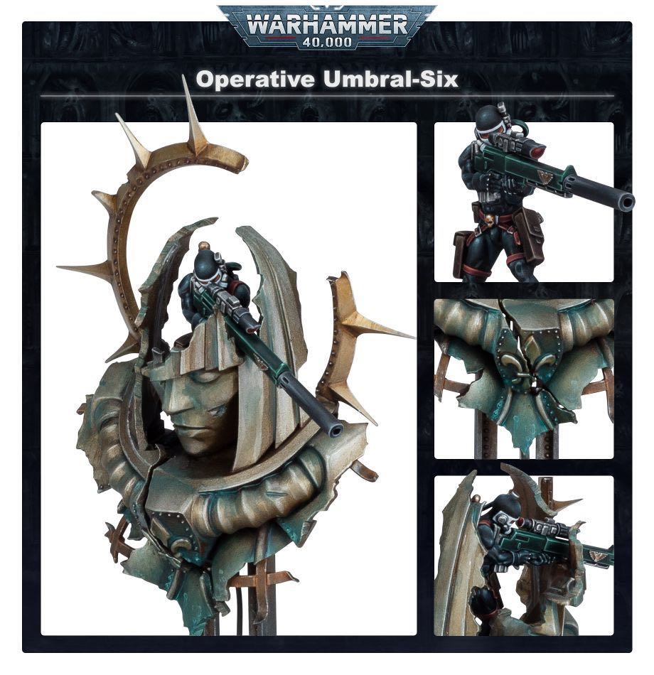 Commemorative Series Assassins: Operative Umbral-six - Games Workshop (Assassins) action figure collectible [Barcode 5011921162604] - Main Image 2