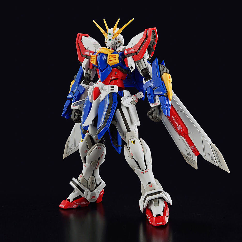 God Gundam #37  (Gundam RG) action figure collectible [Barcode 4573102633583] - Main Image 2