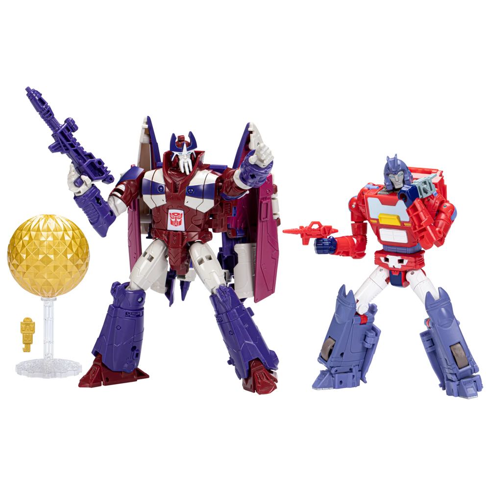 A Hero Is Born - Alpha Trion & Orion Pax - Hasbro (Transformers: Legacy Evolution) action figure collectible [Barcode 5010994170080] - Main Image 2