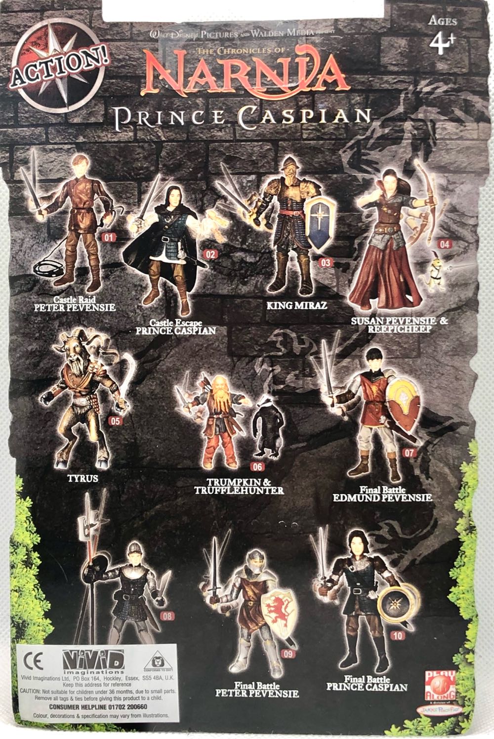 Tyrus  - Play Along Toys (Narnia) (Narnia Prince Caspian) action figure collectible - Main Image 2