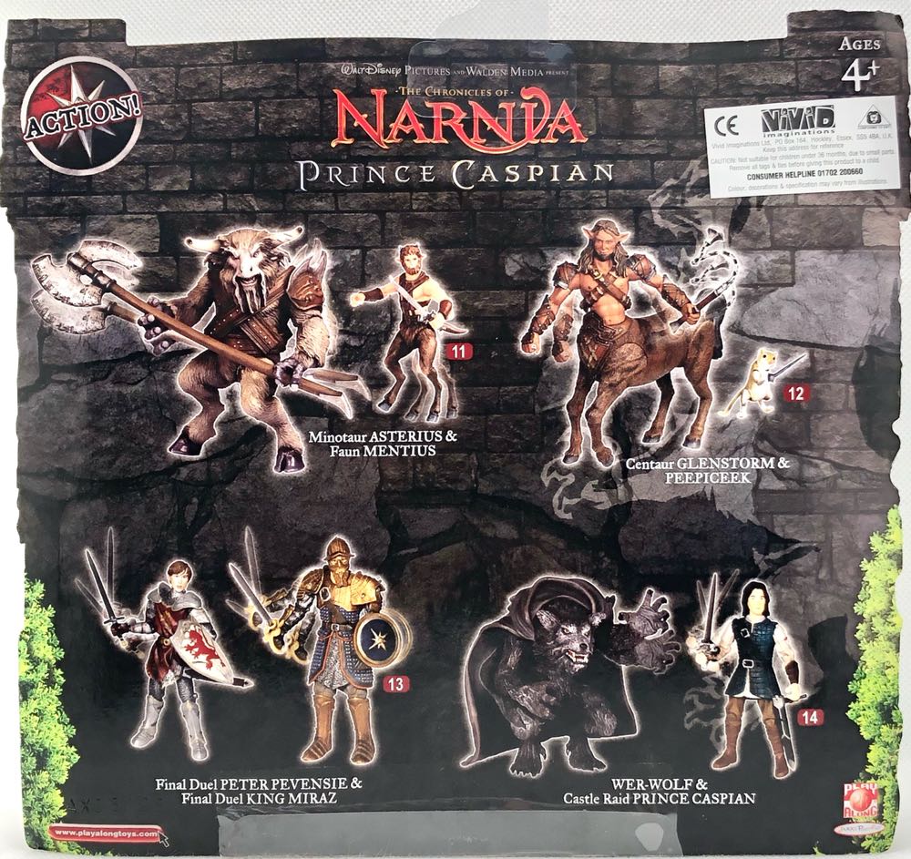 Wer-Wolf & Prince Caspian - Play Along Toys (Narnia) (Narnia Prince Caspian) action figure collectible - Main Image 2