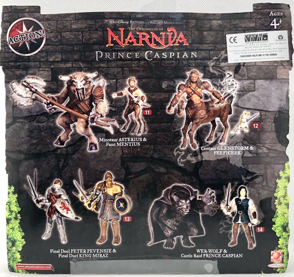 Centaur Glenstorm & Peepiceek - Play Along Toys (Narnia) (Narnia Prince Caspian) action figure collectible - Main Image 2