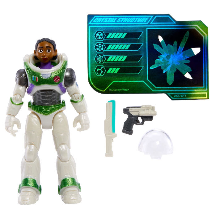 Lightyear 5” Crystal Grade: SPACE RANGER ALPHA IZZY HAWTHORNE (Walmart Exclusive) - Mattel (Disney•Pixar) action figure collectible [Barcode 194735090839] - Main Image 2
