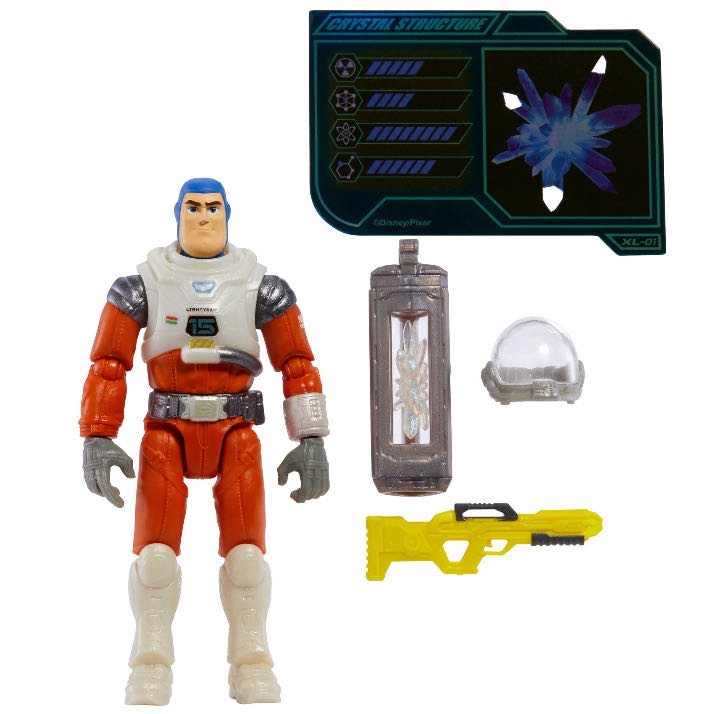 Lightyear 5” Crystal Grade: XL-15 BUZZ LIGHTYEAR (Walmart Exclusive) - Mattel (Disney•Pixar) action figure collectible [Barcode 194735090785] - Main Image 2