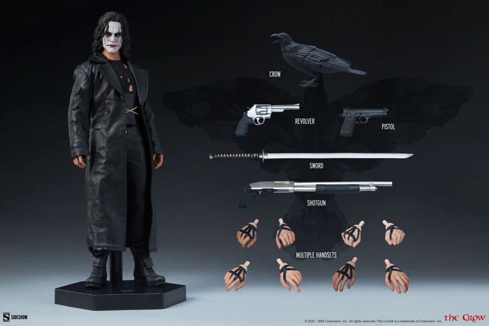 Eric Draven  - Sideshow Collectibles (The Crow) action figure collectible [Barcode 747720251076] - Main Image 4