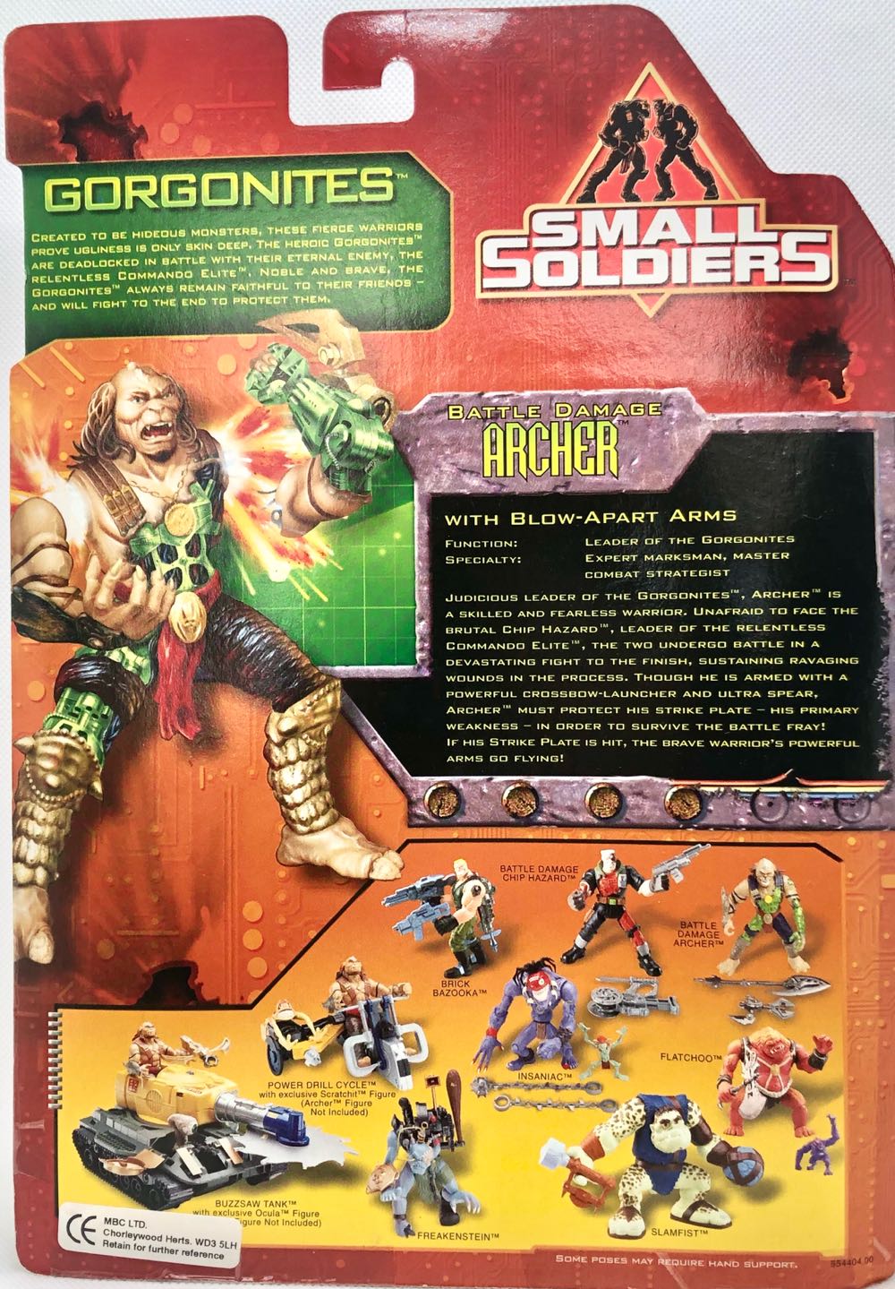 Archer (Battle Damaged) - Kenner (Small Soldiers) (Small Soldiers) action figure collectible - Main Image 2