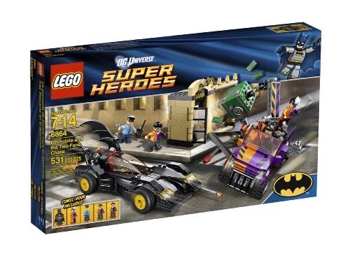 Lego Super Heroes Batmobile And The Two-face Chase Discontinued By Manufacturer  action figure collectible [Barcode 673419168427] - Main Image 1