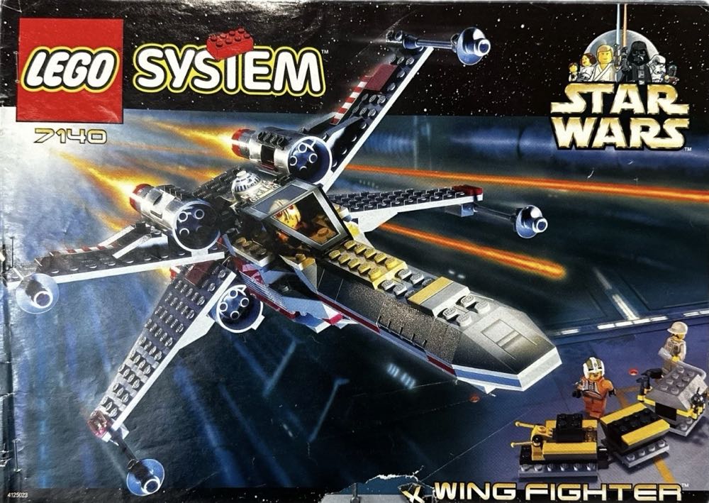 Lego Star Wars X-wing Starfighter - Lego (Lego 7140) action figure collectible [Barcode 673419167864] - Main Image 2