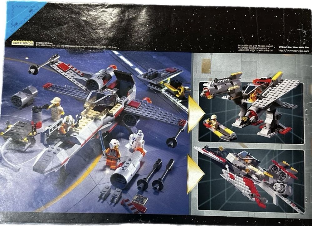 Lego Star Wars X-wing Starfighter - Lego (Lego 7140) action figure collectible [Barcode 673419167864] - Main Image 3
