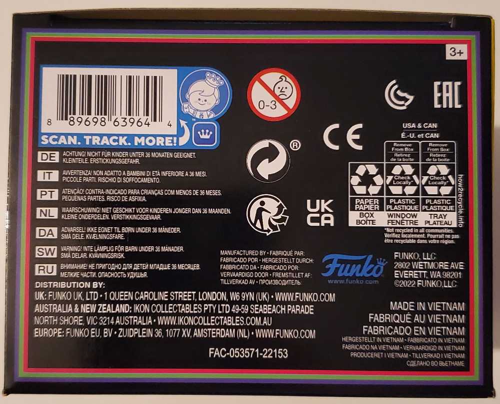 71 The Nightmare Before Christmas Zero - Funko (Funko Pop!) action figure collectible [Barcode 889698639644] - Main Image 3