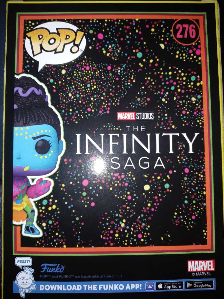 Shuri (Blacklight) #276 - Funko Pop! Movies (Funko Pop) action figure collectible [Barcode 889698663328] - Main Image 2