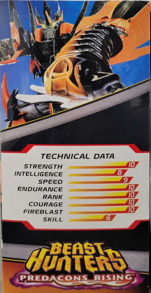 Predaking Beast Fire (Boxed) Target - Hasbro (Prime Beast Hunters) action figure collectible - Main Image 3
