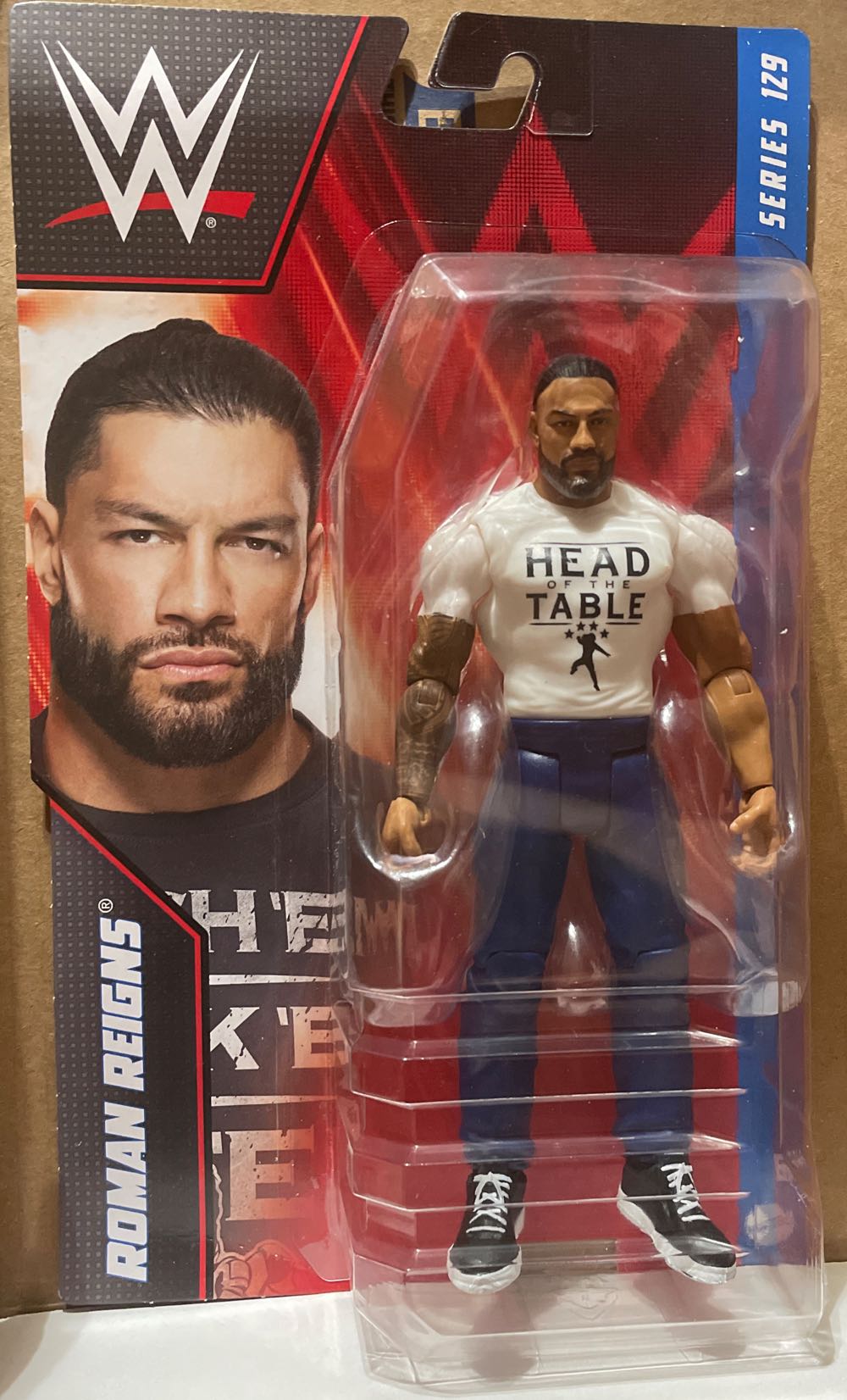 Roman Reigns Basic 129 - Mattel (WWE Basic Series) action figure collectible [Barcode 194735020904] - Main Image 3