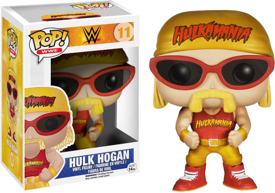 Funko WWE: Hulk Hogan Action Figure - Funko (Funko WWE) action figure collectible [Barcode 849803039226] - Main Image 2