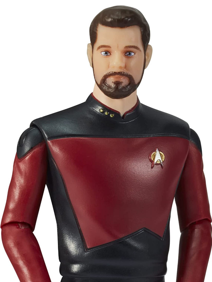 William T. Riker - Playmates (Star Trek  - The Next Generation) action figure collectible [Barcode 043377631439] - Main Image 3