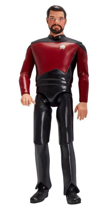 William T. Riker - Playmates (Star Trek  - The Next Generation) action figure collectible [Barcode 043377631439] - Main Image 4