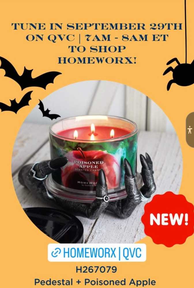 CANDLE: Halloween HomeWorx Poison Apple 2022 - Homeworx (Halloween Candles) action figure collectible - Main Image 4