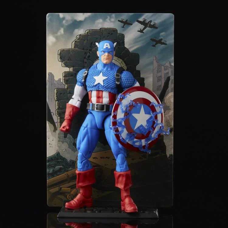 Captain America (20th Anniversary) - Hasbro (Marvel) action figure collectible - Main Image 2