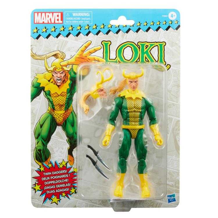 Loki (Retro) - Hasbro (Marvel) action figure collectible - Main Image 3