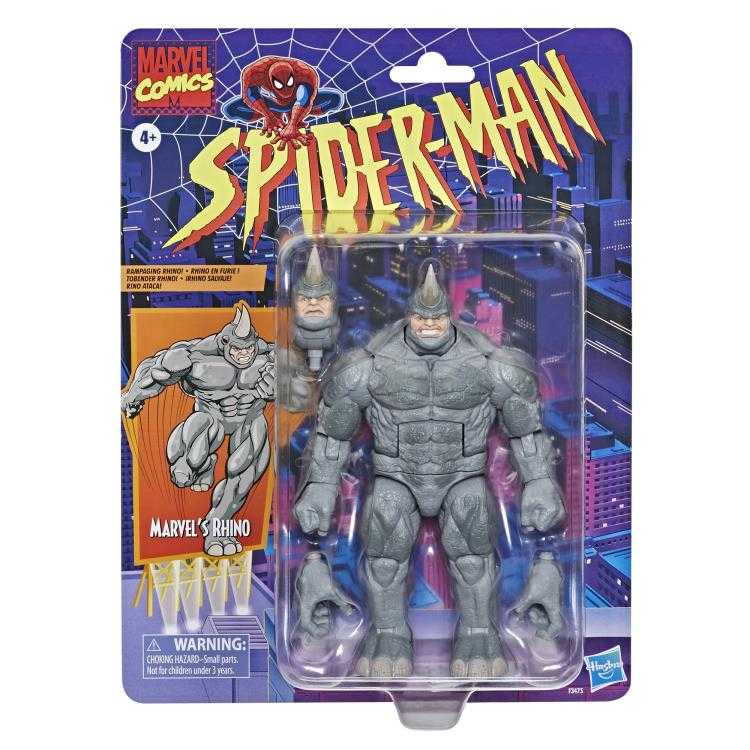 Rhino (Retro - 20th Anniversary) - Hasbro (Marvel) action figure collectible - Main Image 2