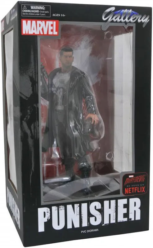 Punisher: Diamond Select PVC Statue - Diamond Select (Marvel Defenders Gallery Statues) action figure collectible [Barcode 699788816585] - Main Image 3