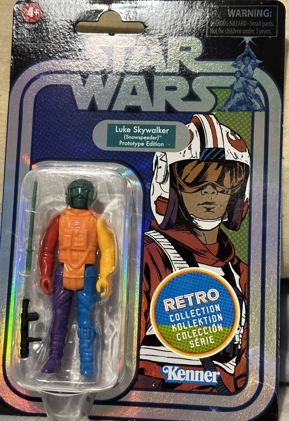 Luke Skywalker (Snowspeeder) Prototype Edition - Hasbro (Star Wars) action figure collectible [Barcode 5010994150488] - Main Image 2