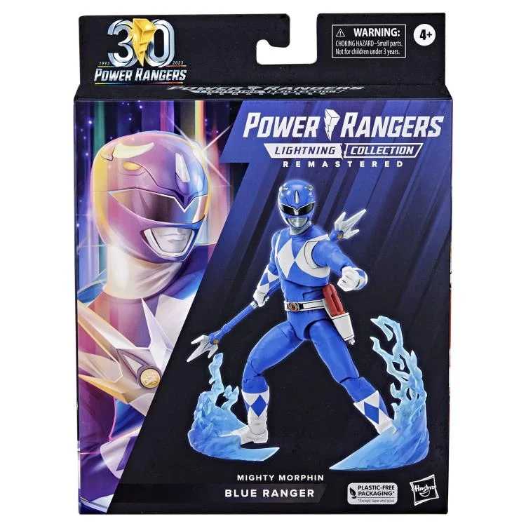 Mighty Morphin Blue Ranger - Hasbro (Power Rangers) action figure collectible - Main Image 3
