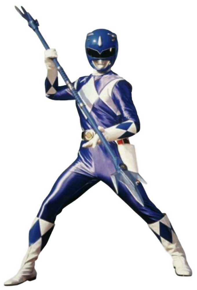 Mighty Morphin Blue Ranger - Hasbro (Power Rangers) action figure collectible - Main Image 4