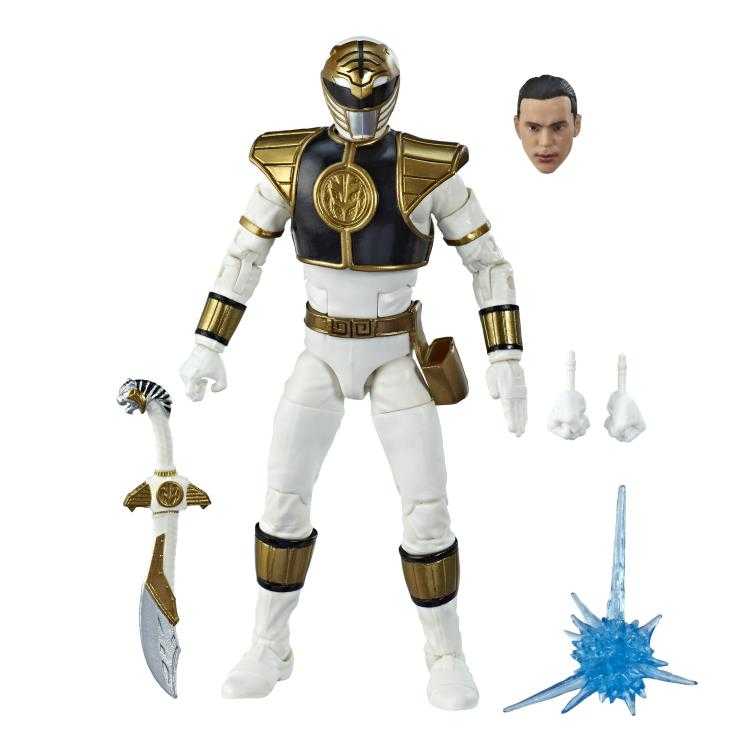Mighty Morphin White Ranger - Hasbro (Power Rangers) action figure collectible - Main Image 3