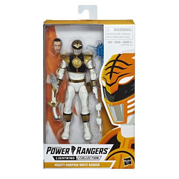 Mighty Morphin White Ranger - Hasbro (Power Rangers) action figure collectible - Main Image 4