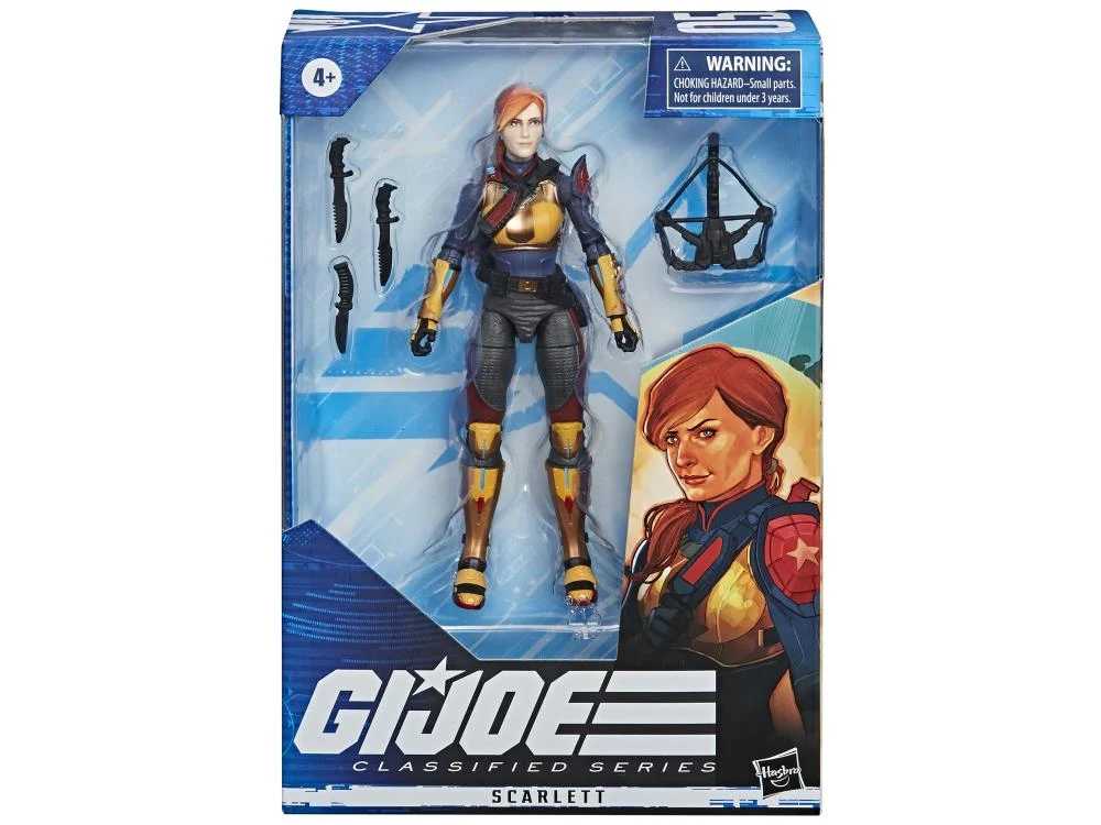 Scarlett - Hasbro (G.I. Joe - A Real American Hero) action figure collectible - Main Image 2