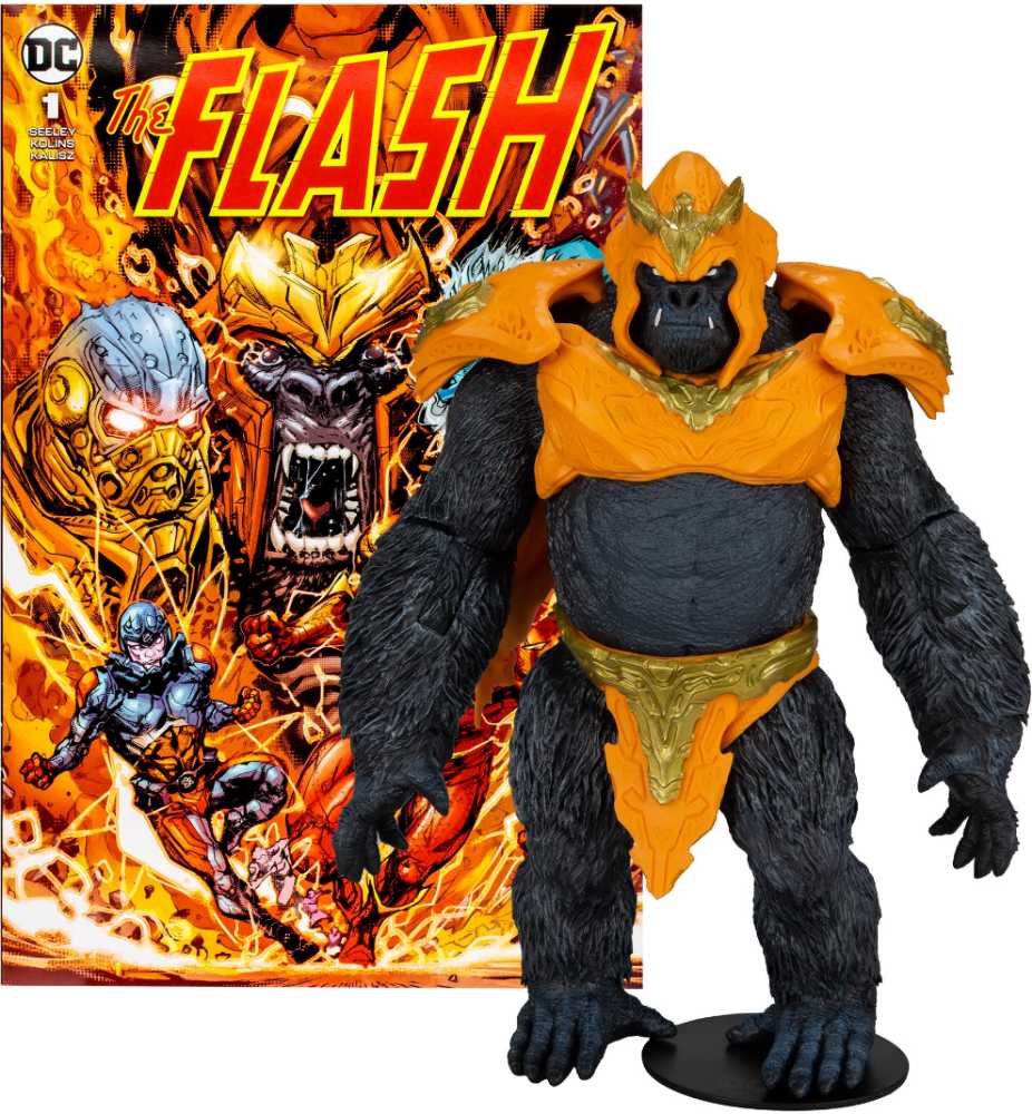 Mcfarlane Toys DC Direct Page Punchers Gorilla Grodd Megafig - McFarlane Toys (DC Comics) action figure collectible [Barcode 787926159912] - Main Image 2