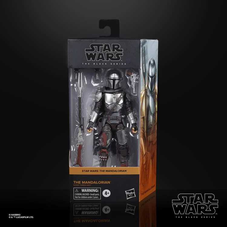 The Mandalorian (Beskar Armor) - Hasbro (Star Wars) action figure collectible - Main Image 3